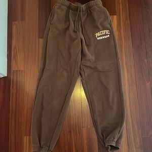 Pacsun Brown Sweatpants, Size XS